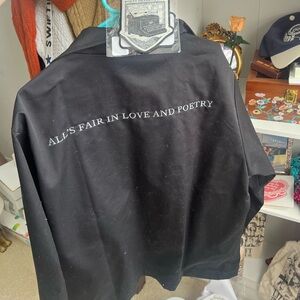 Taylor Swift TTPD Black Jacket